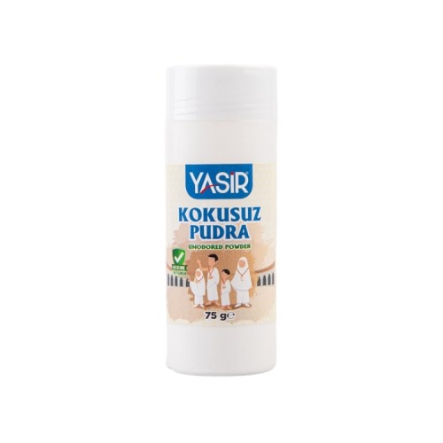 Kokusuz Pudra – Hac ve Umre İçin Uygun Kokusuz Pudra 75 Gr.